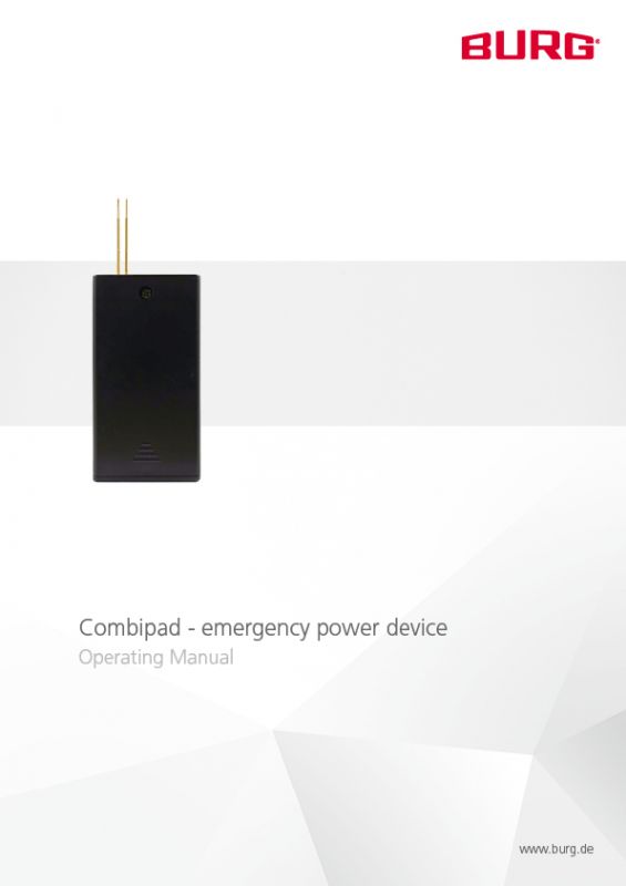 Combipad - emergency power devide